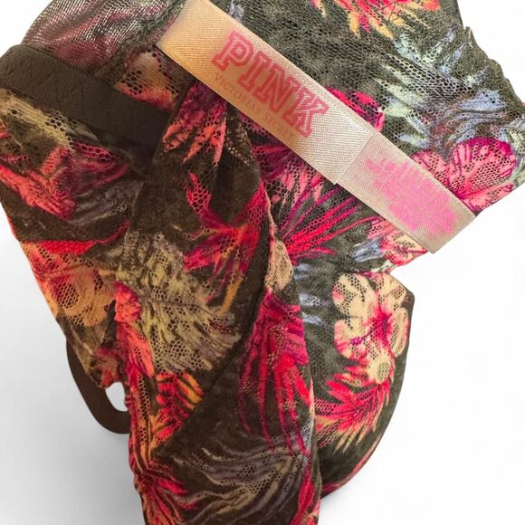 Victorias Secret Pink Floral Lace Bralette Size S - Picture 5 of 5